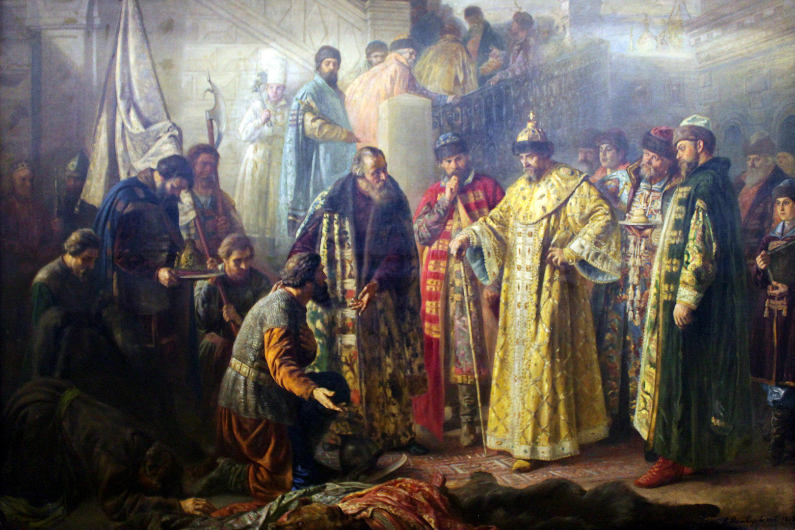 Ivan the Terrible, obra de S. Rostvorovski (1858-1888)