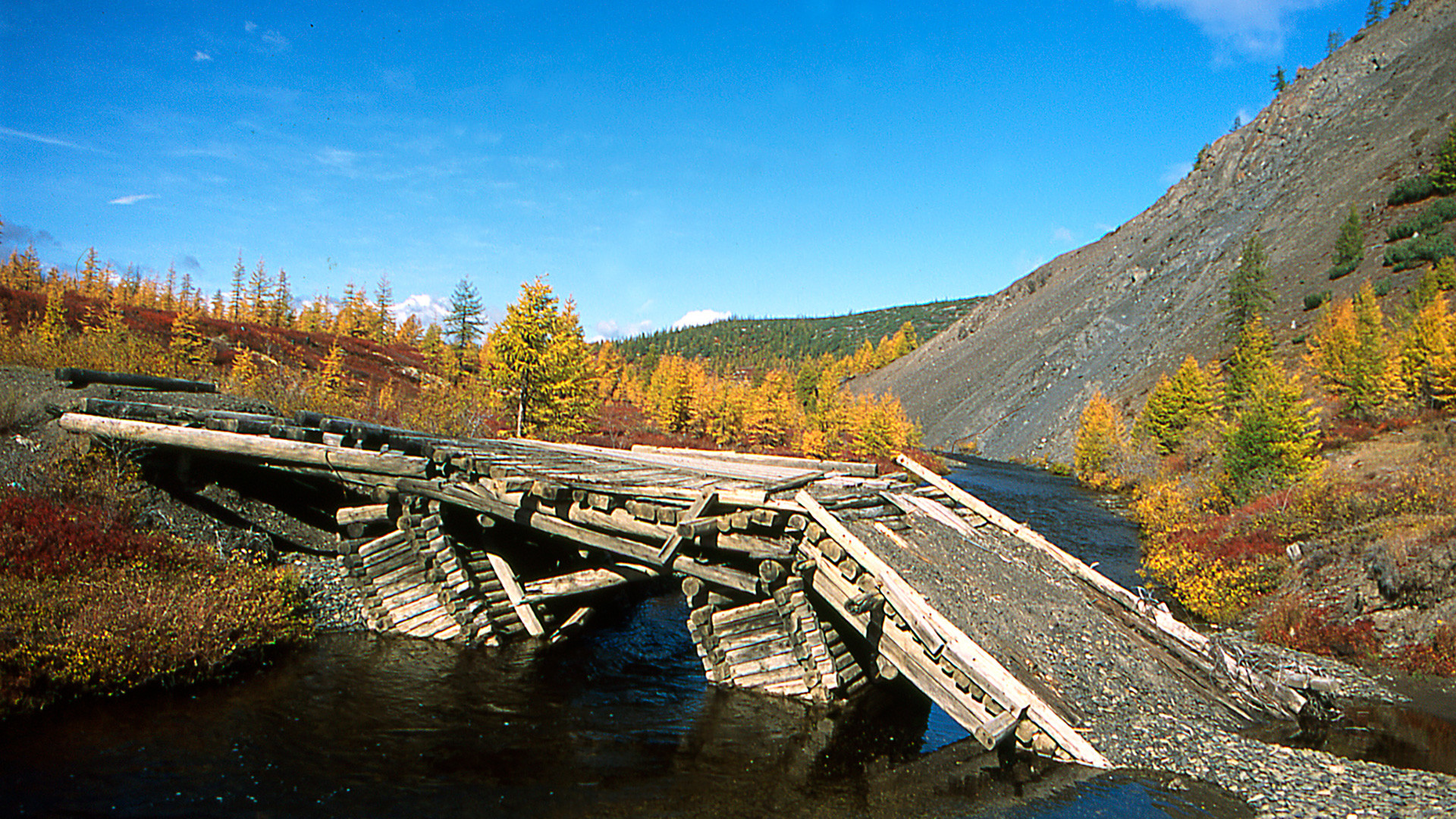 Gold-mining. Kolyma.