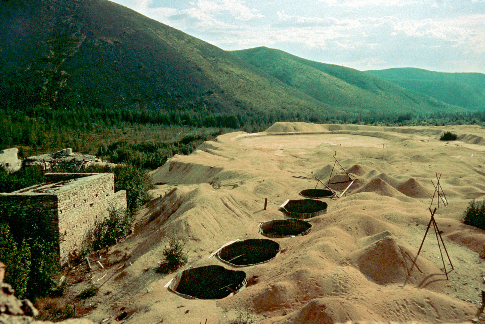 A lot of prisoners of the Butugychag camp in Kolyma used to die producing tin and uranium manually without any protective gear at a former local uranium enrichment plant.