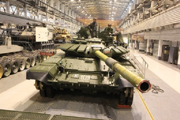 Т-72Б3 в Уралвагонзавод, 2014 г.