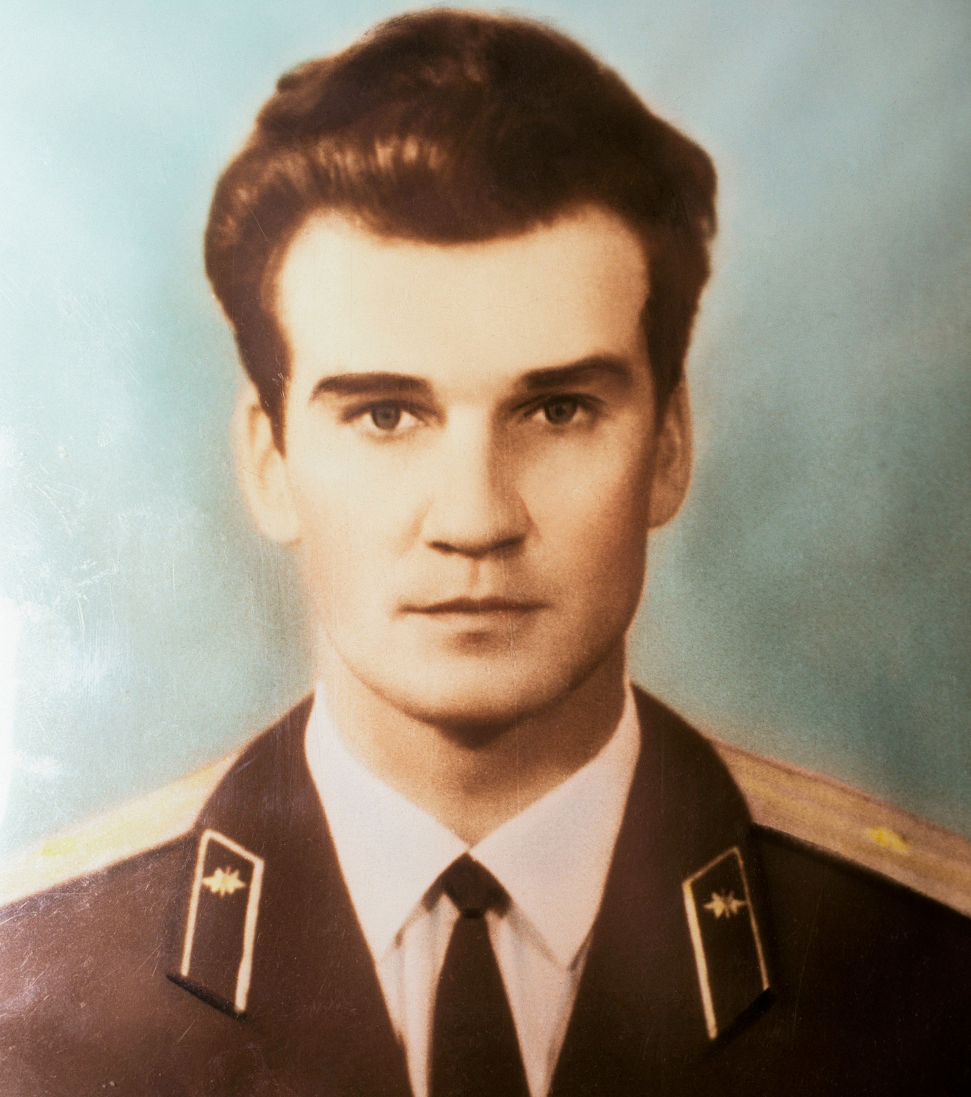 Stanislav Petrov de joven.