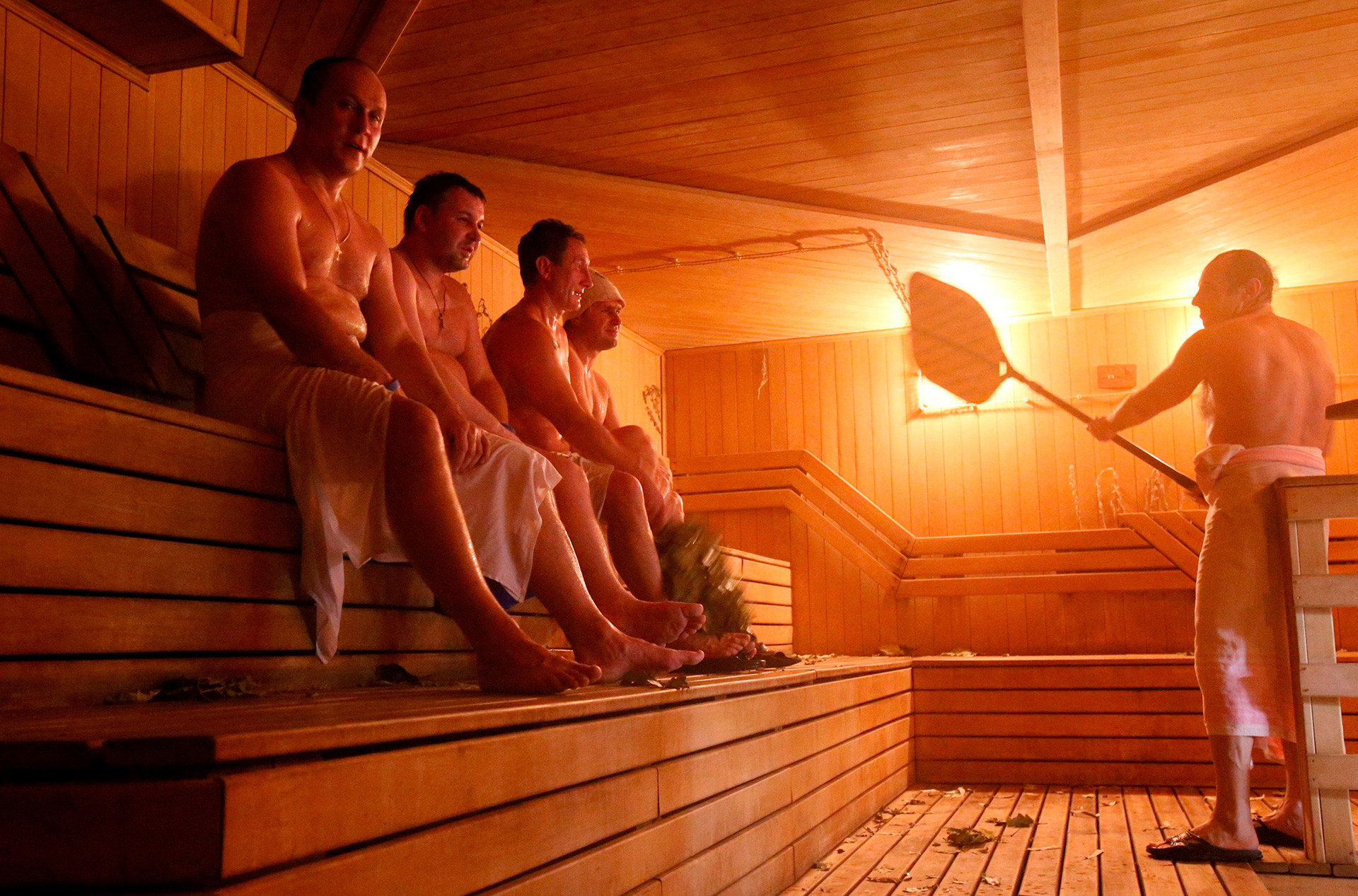 Bânia, a sauna russa