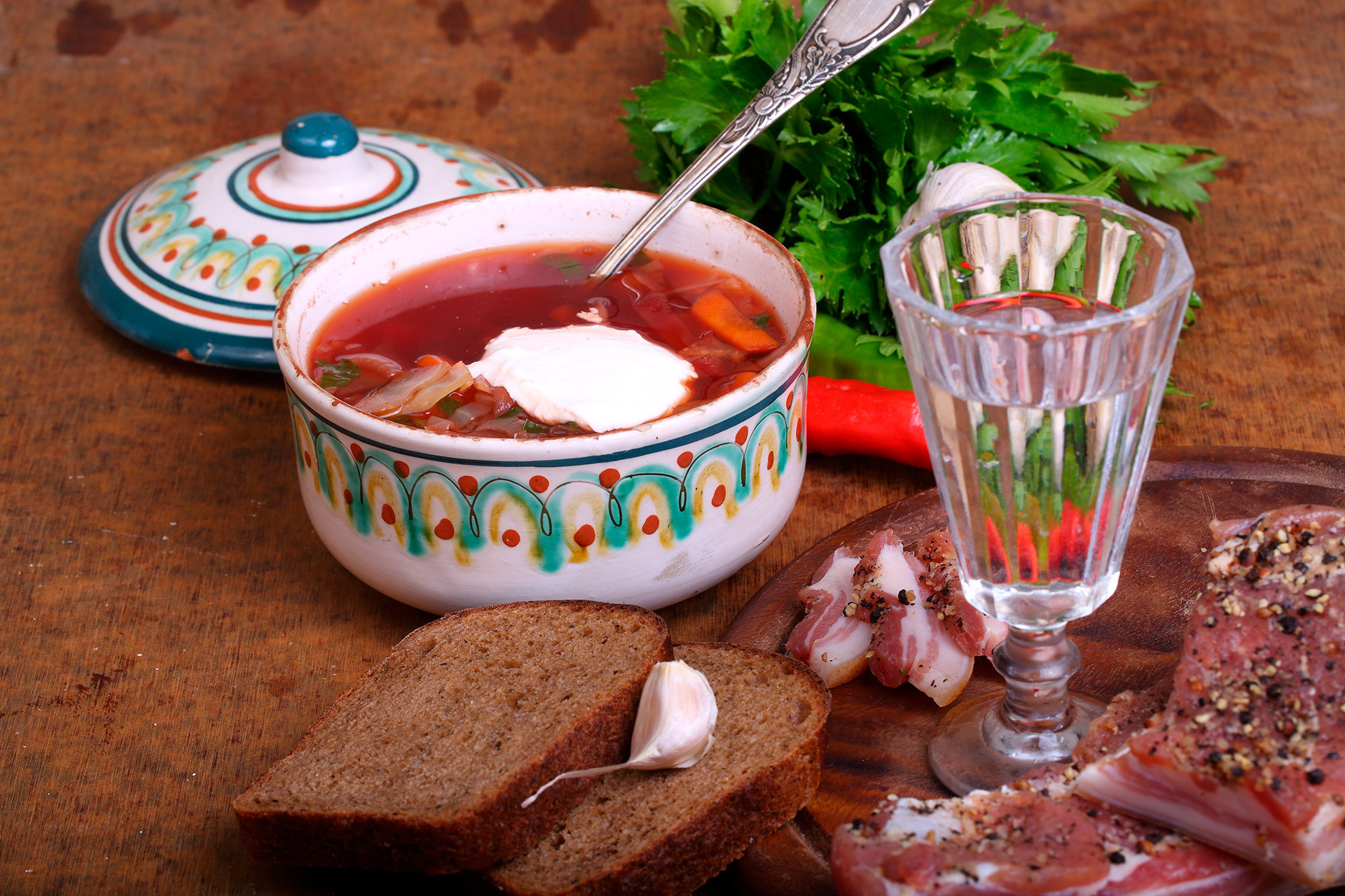 Borsch é a sopa número 1 dos cardápios no país

