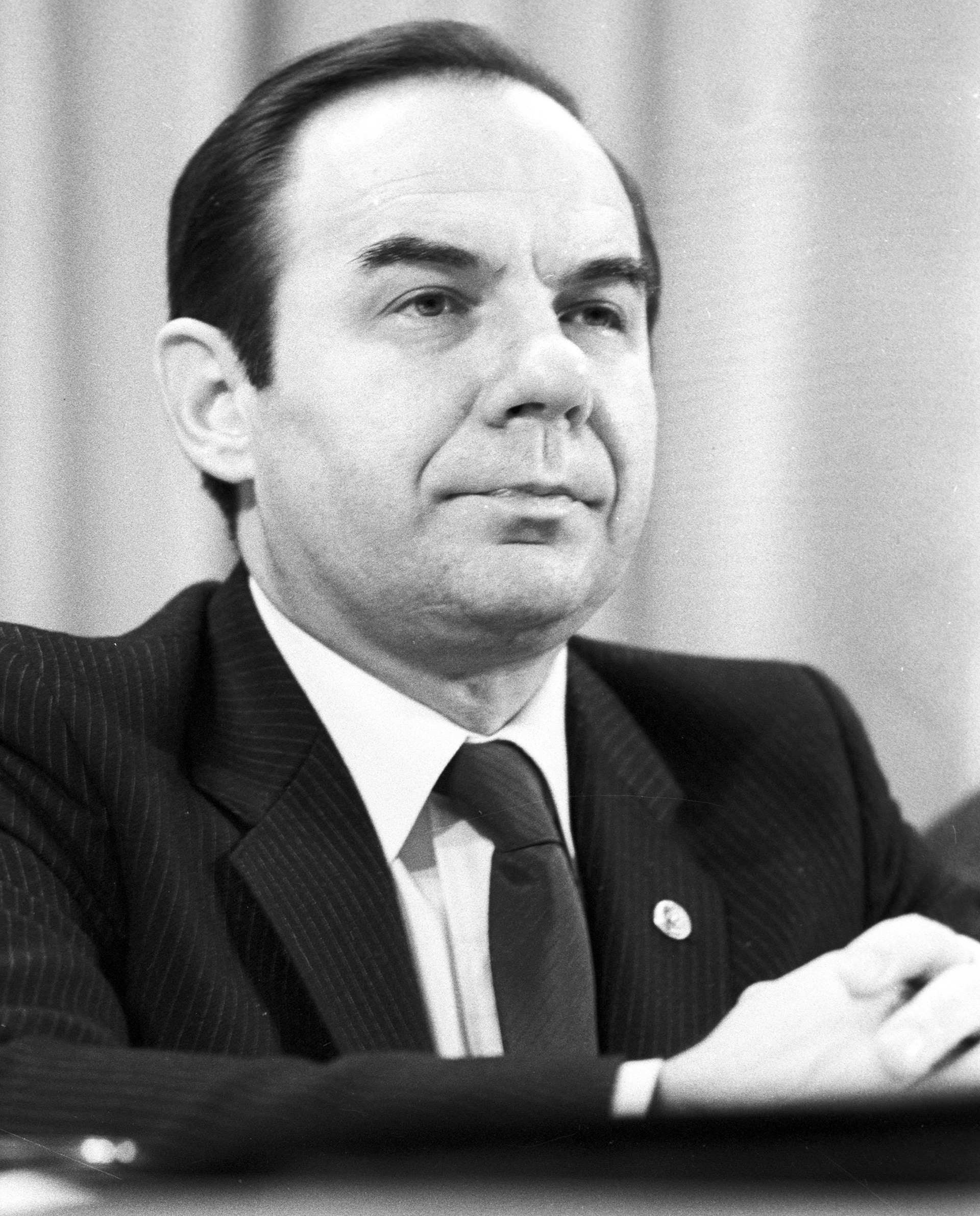 Anatoly Gromyko, a diplomat and Director of Institute for African Studies of USSR Academy of Sciences. 