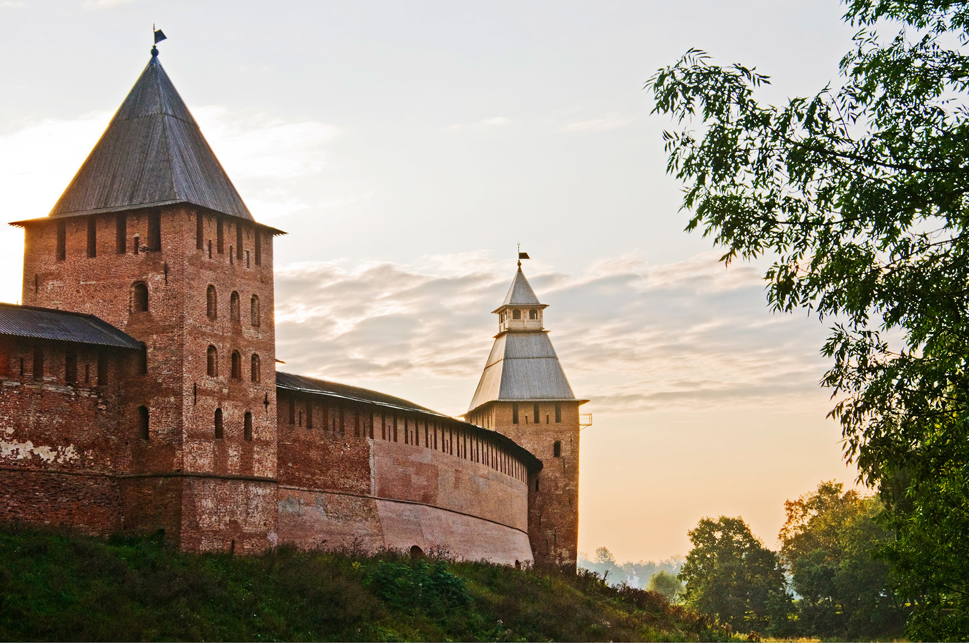 Kremlmauer in Welikij Nowgorod