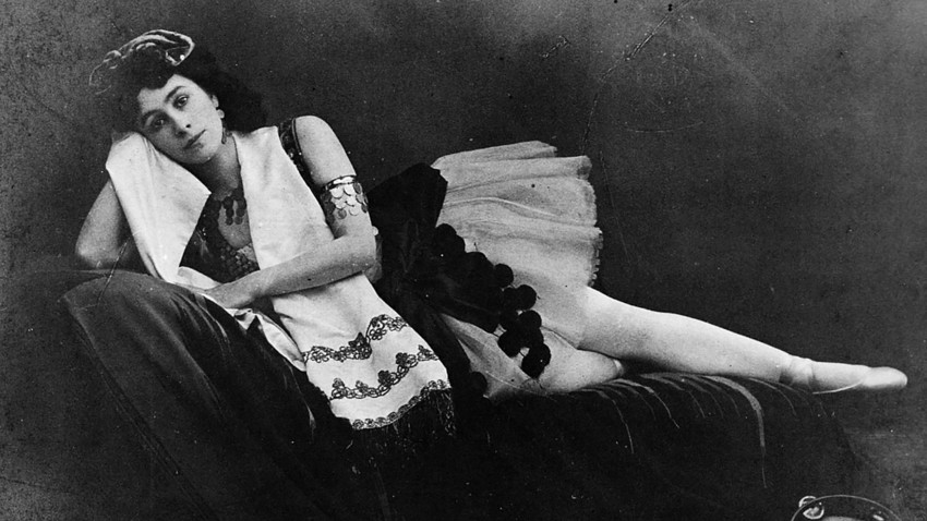 Руската балерина Матилда Кшесинская, 1890-те години.