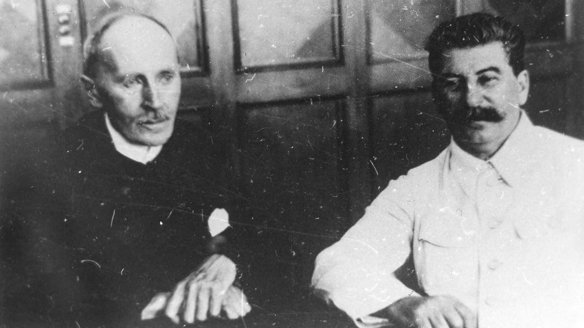 Romain Rolland and Joseph Stalin
