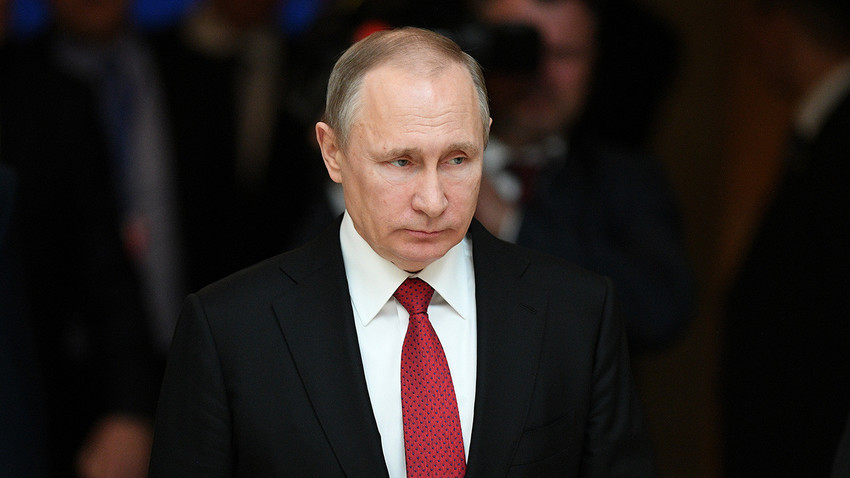 Presiden Rusia Vladimir Putin.