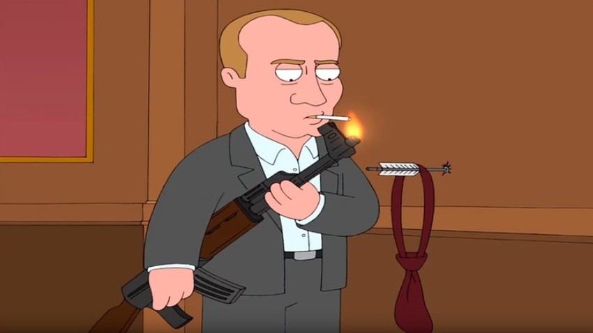 Vladimir Putin v seriji Family Guy