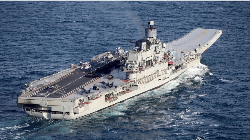 Ruska težka letalonosilka Admiral Kuznecov