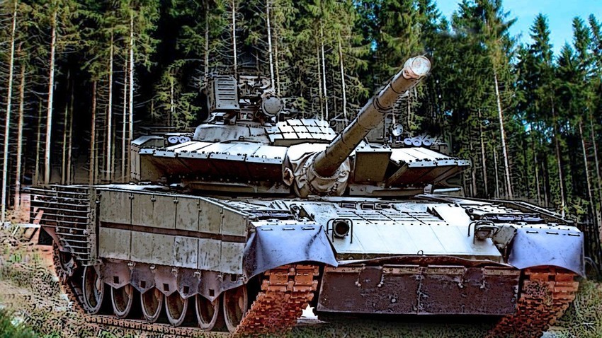 Танкът Т-80БВМ