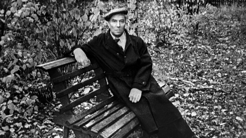Boris Pasternak u Peredelkinu, 1958.
