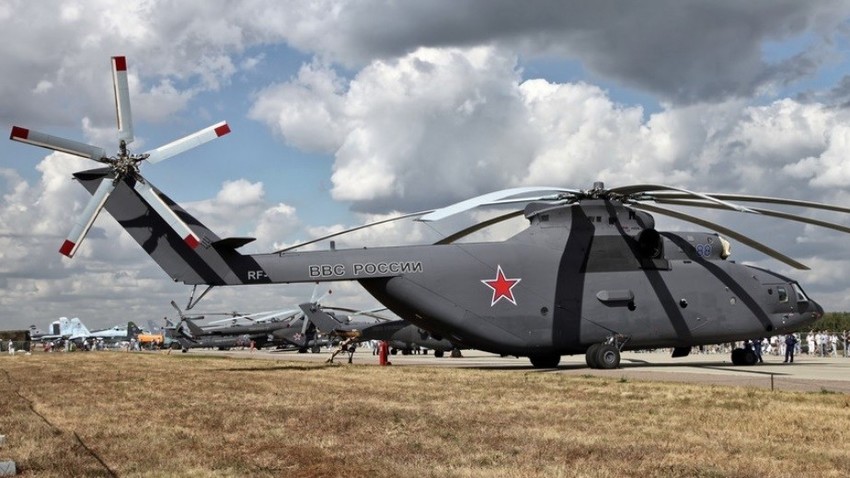 Helikopter Mi-26, ki bo služil kot osnova za novo, posodobljeno različico.