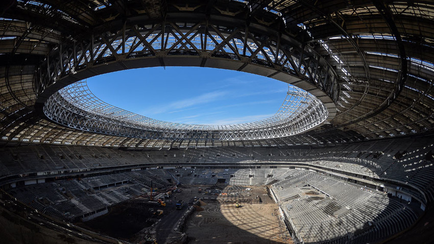 Lo stadio Luzhniki di Mosca
