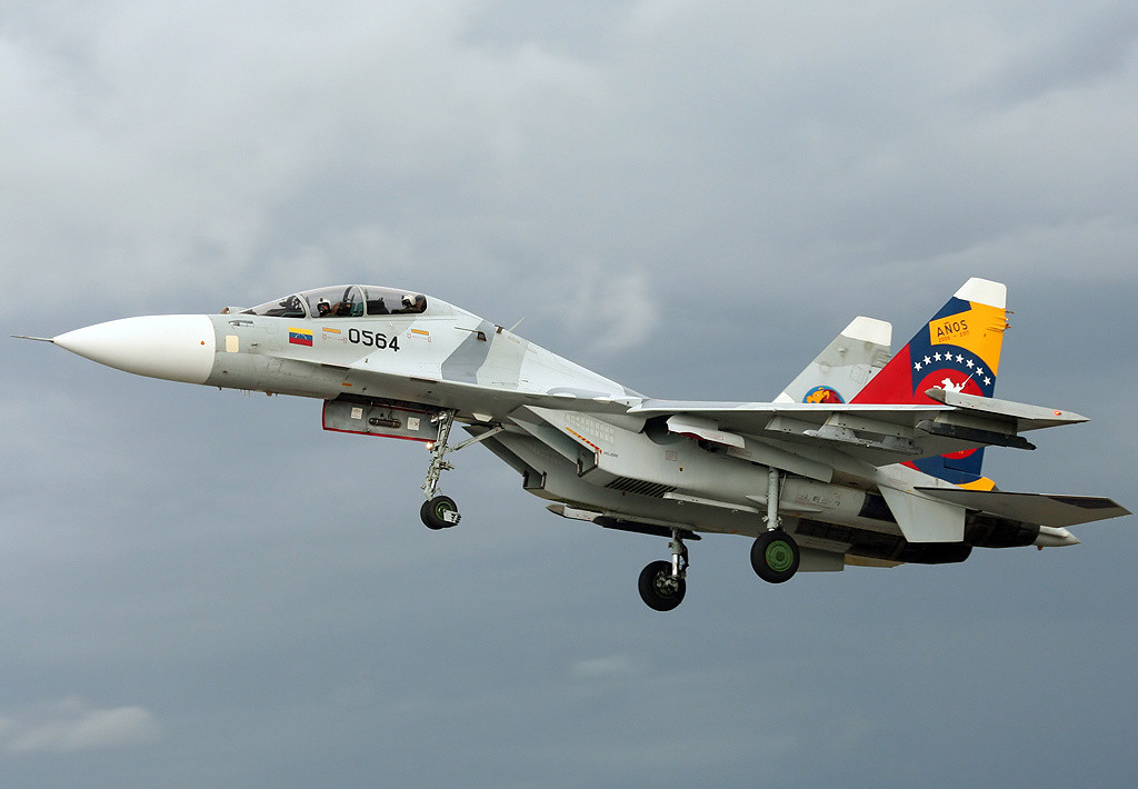 Su-30 venezolano.