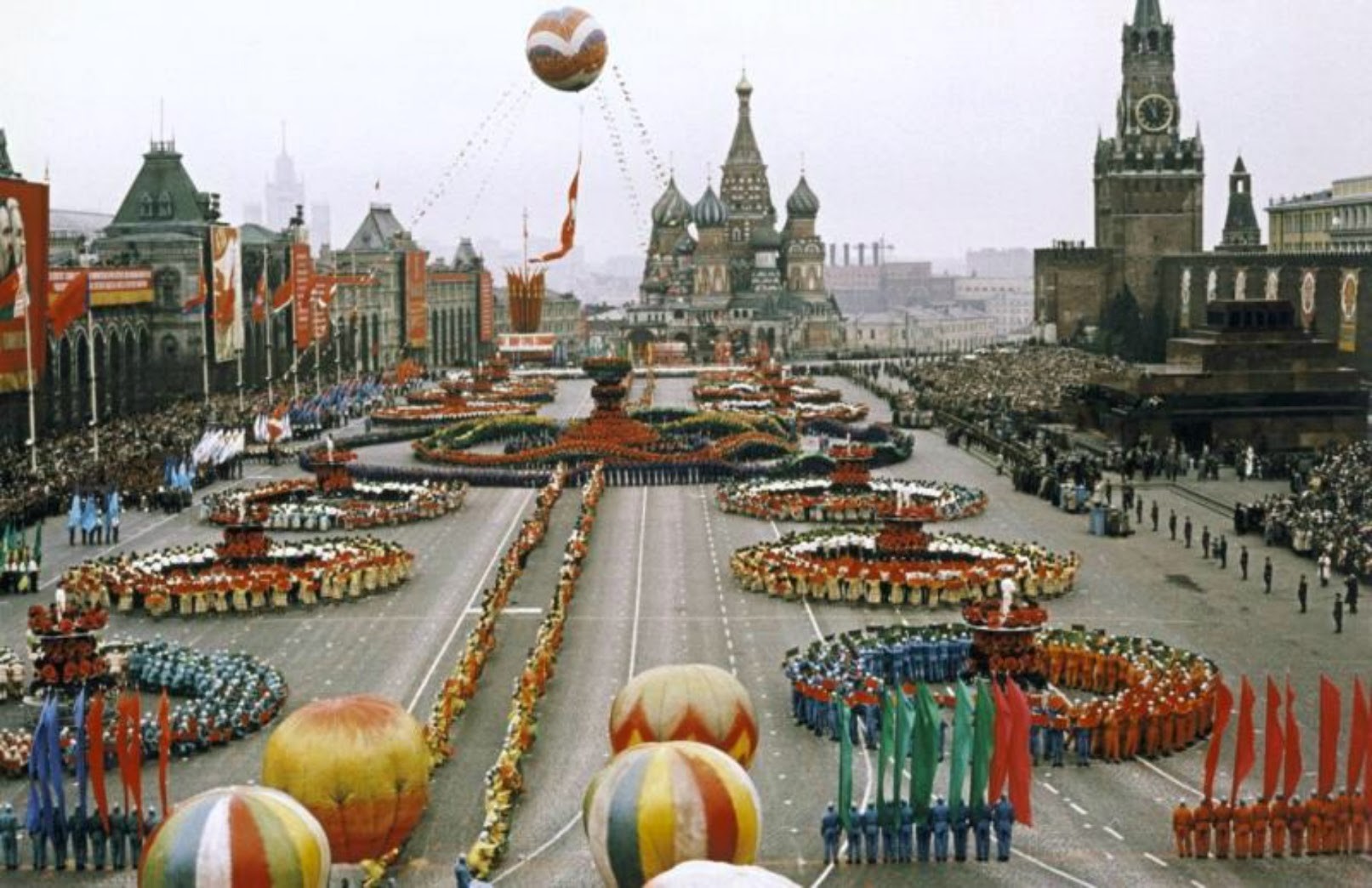 1959年5月1日（メーデー）のパレード。