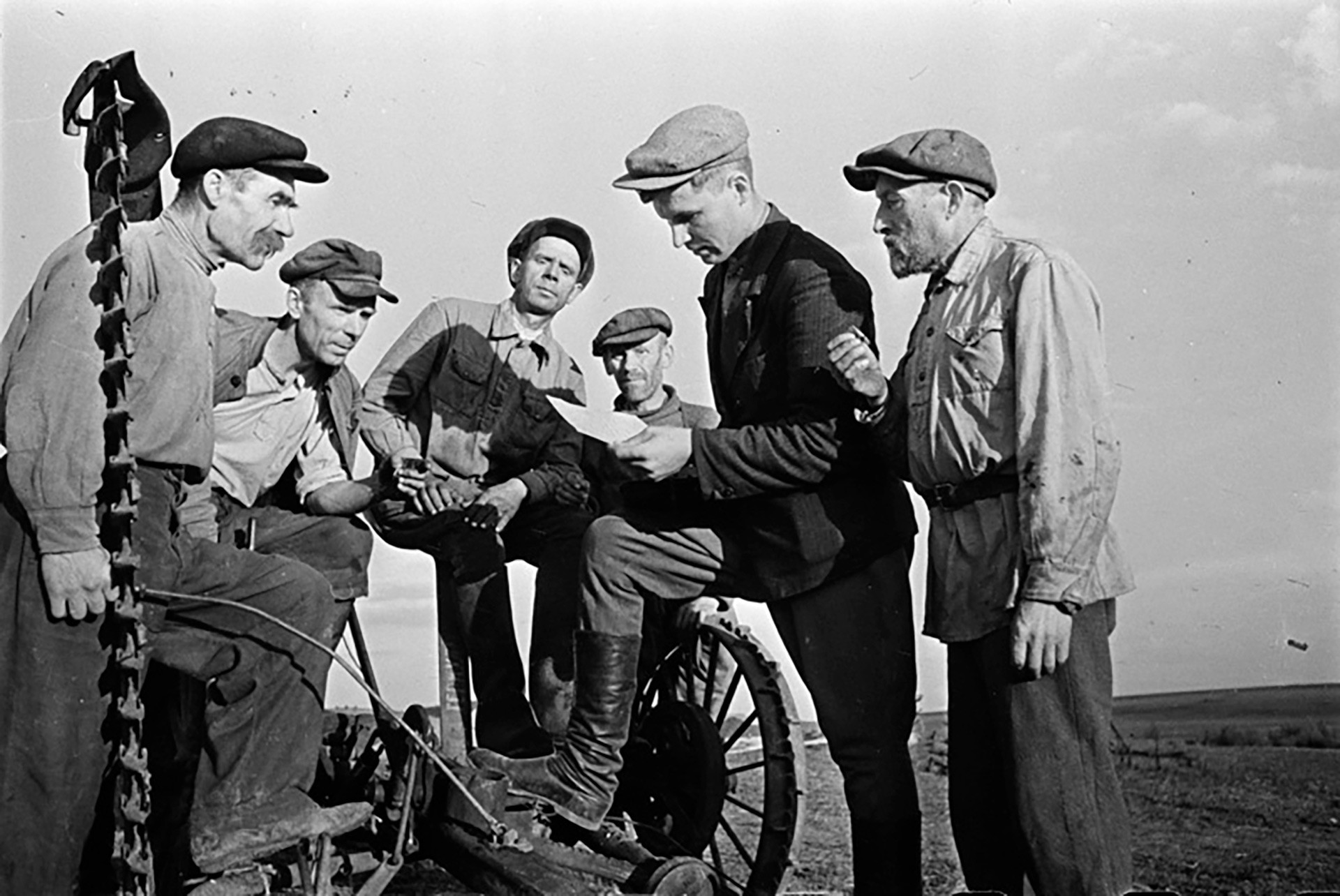 Seljaci u danima Drugog svjetskog rata.