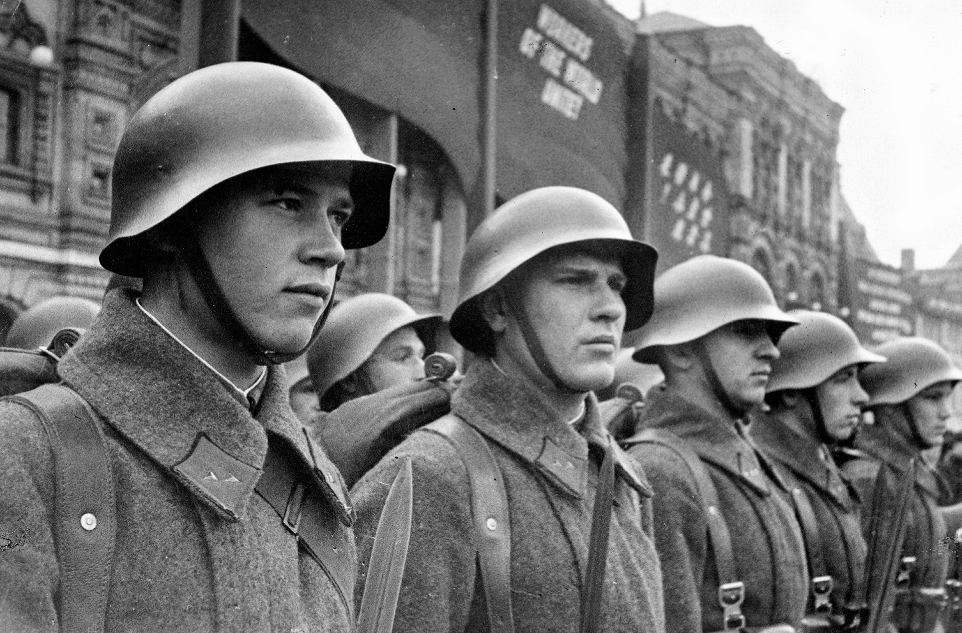 Vojnici Crvene armije u SSSR-u.