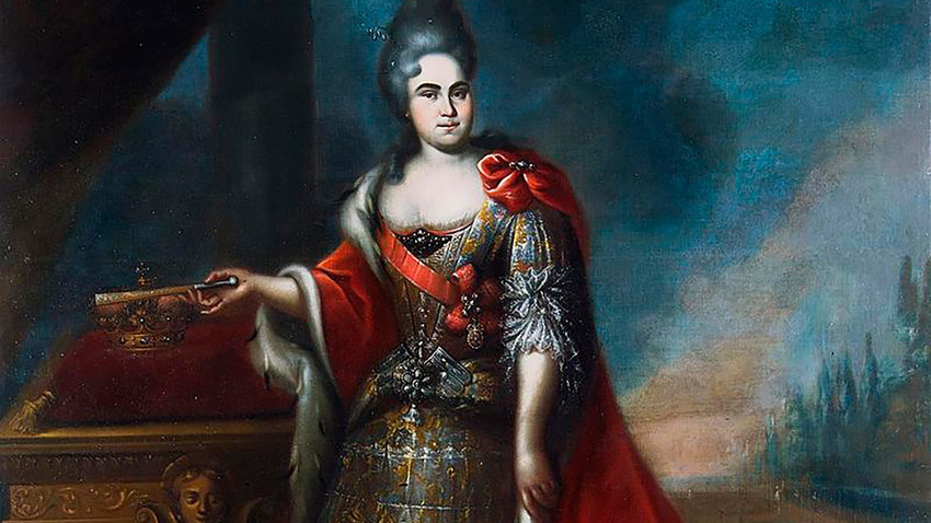 Catherine I, the Russian empress in 1725-1727
