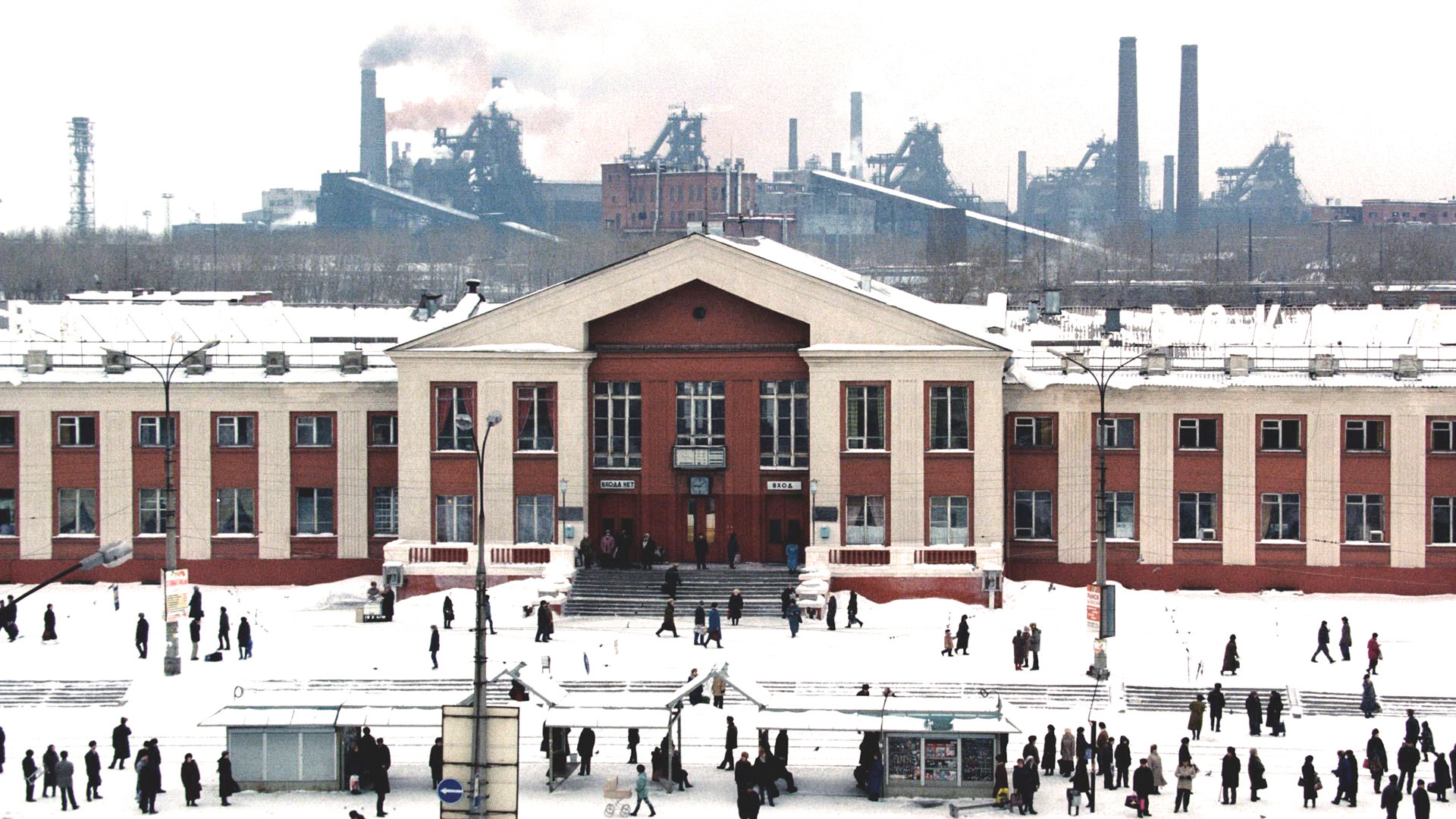 La stazione ferroviaria di Nizhnij Tagil 