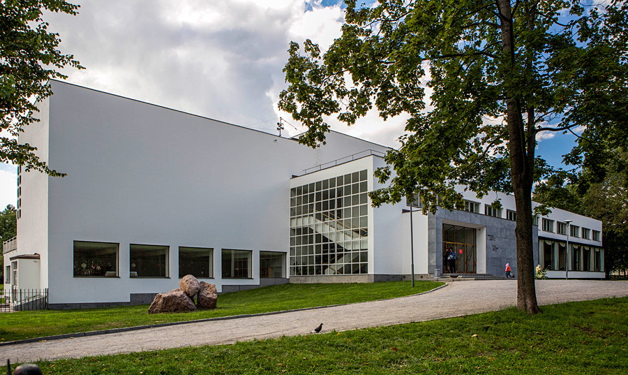 Alvar Aalto Library in Vyborg.