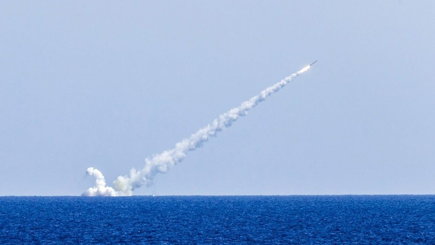 Ракета Калибар лансирана са подморнице Велики Новгород 14. 09. 2017.