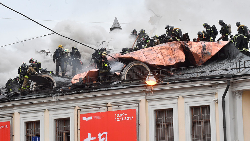 A museum representative assured reporters that the its valuable collection was not damaged or in danger.