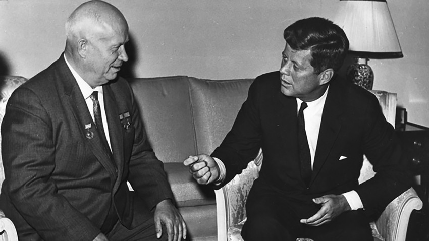 Никита Хрушчов и Джон Кенеди