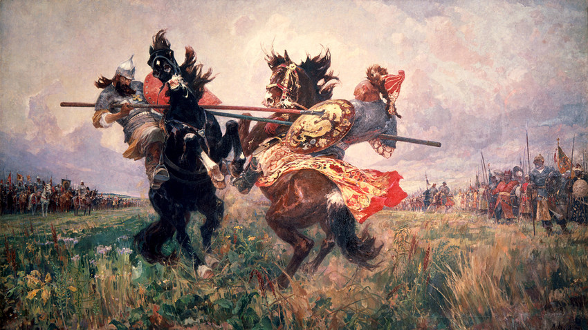 Mikhail Avilov, Duel on the Kulikovo field (1943)
