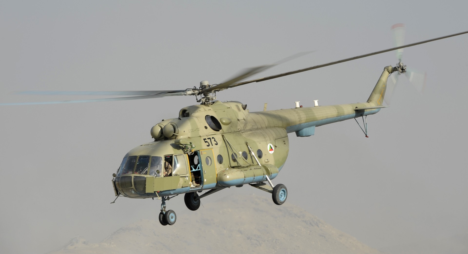 Mi-17, versión de exportación del helicóptero ruso Mi-8.
