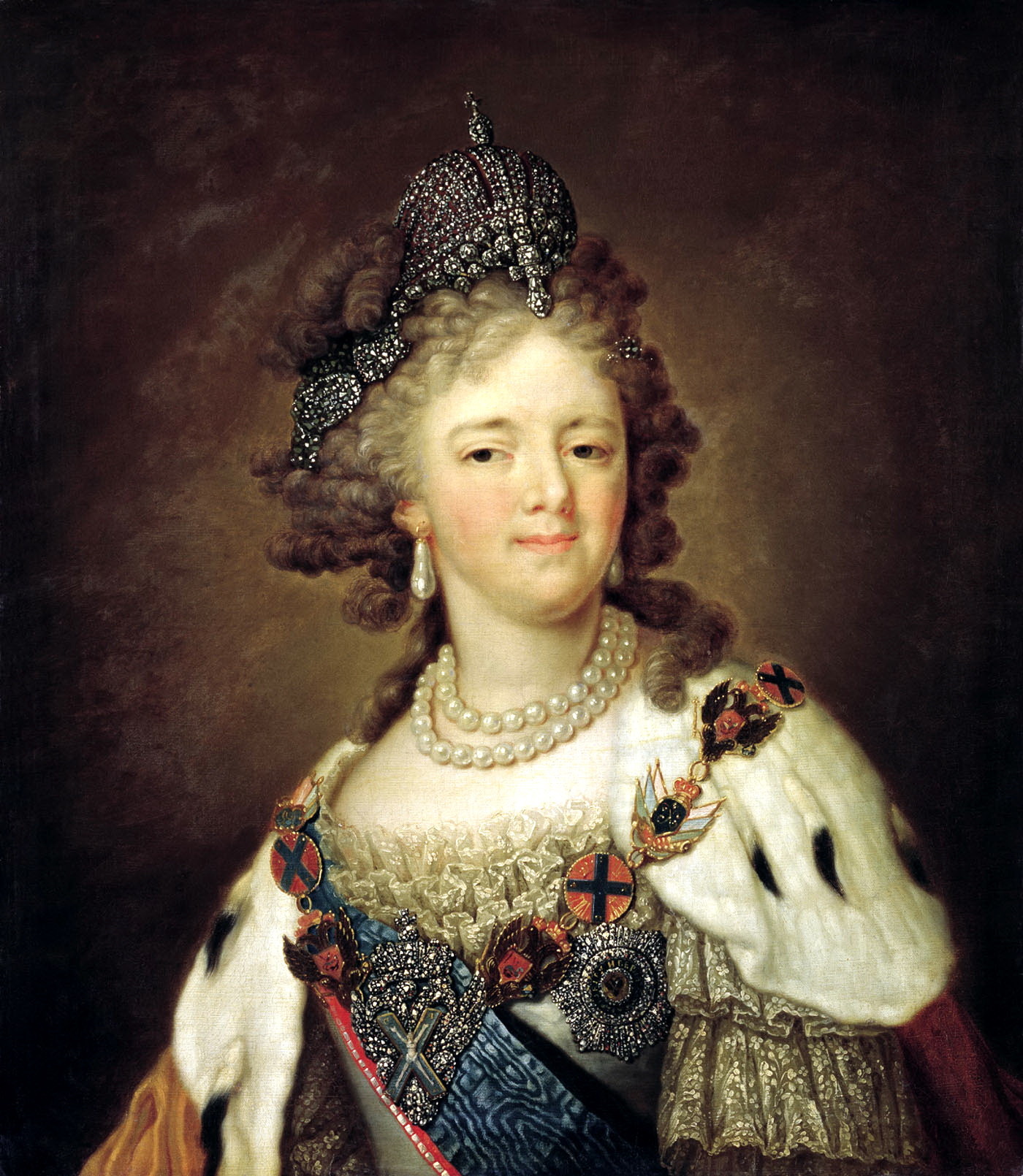 Wladimir Borowikowski: Sophie Dorothee von Württemberg bzw. Kaiserin Maria Fjodorowna von Russland
