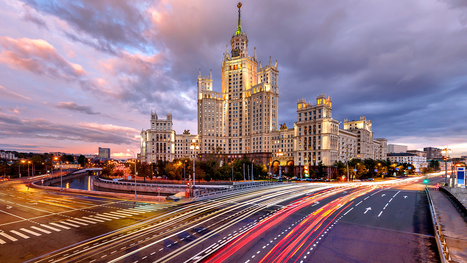 The seven skyscrapers gave birth to a unique architectural style known as Stalinist Empire or Socialist Classicism, inspired by American skyscrapers.