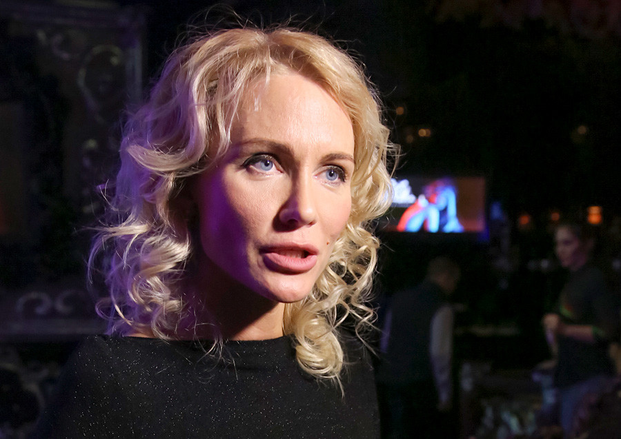 Russian journalist Yekaterina Gordon. 