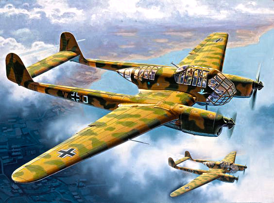 Немачки авиони Fw-189 за које се испрва мислило да су напали совјетску транспортну колону