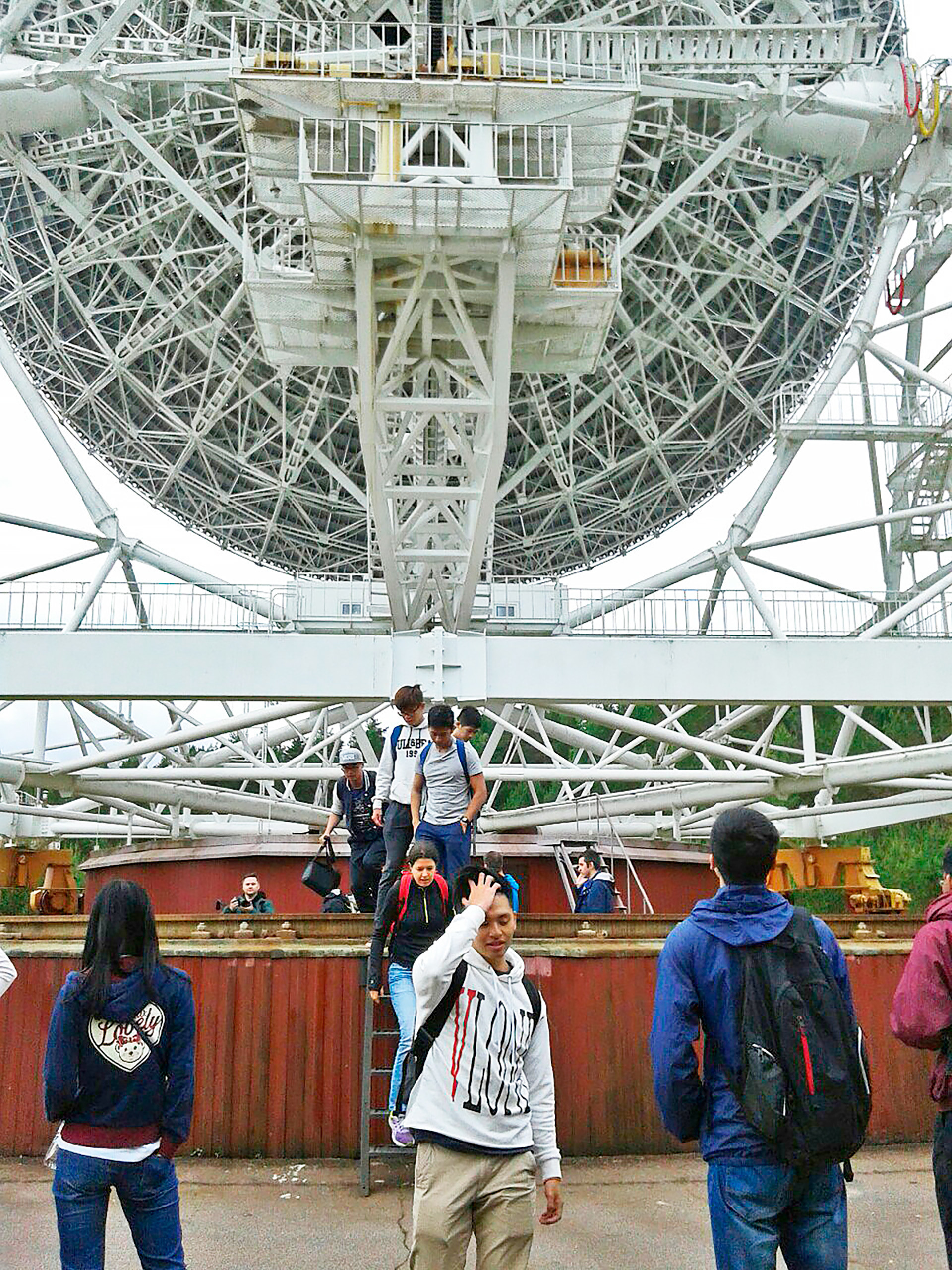 Students of School Module 'Space Technologies' visited the Radio- astronomical observatory 'Svetloe'