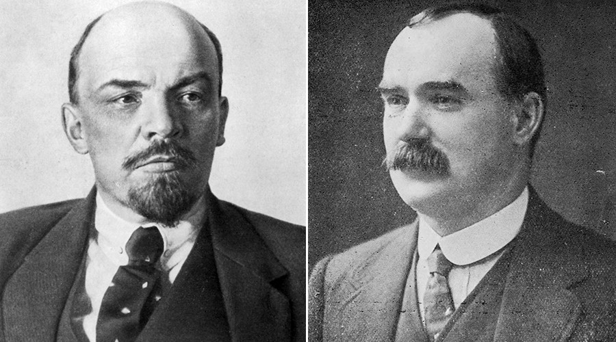 Lenin and Connolly.