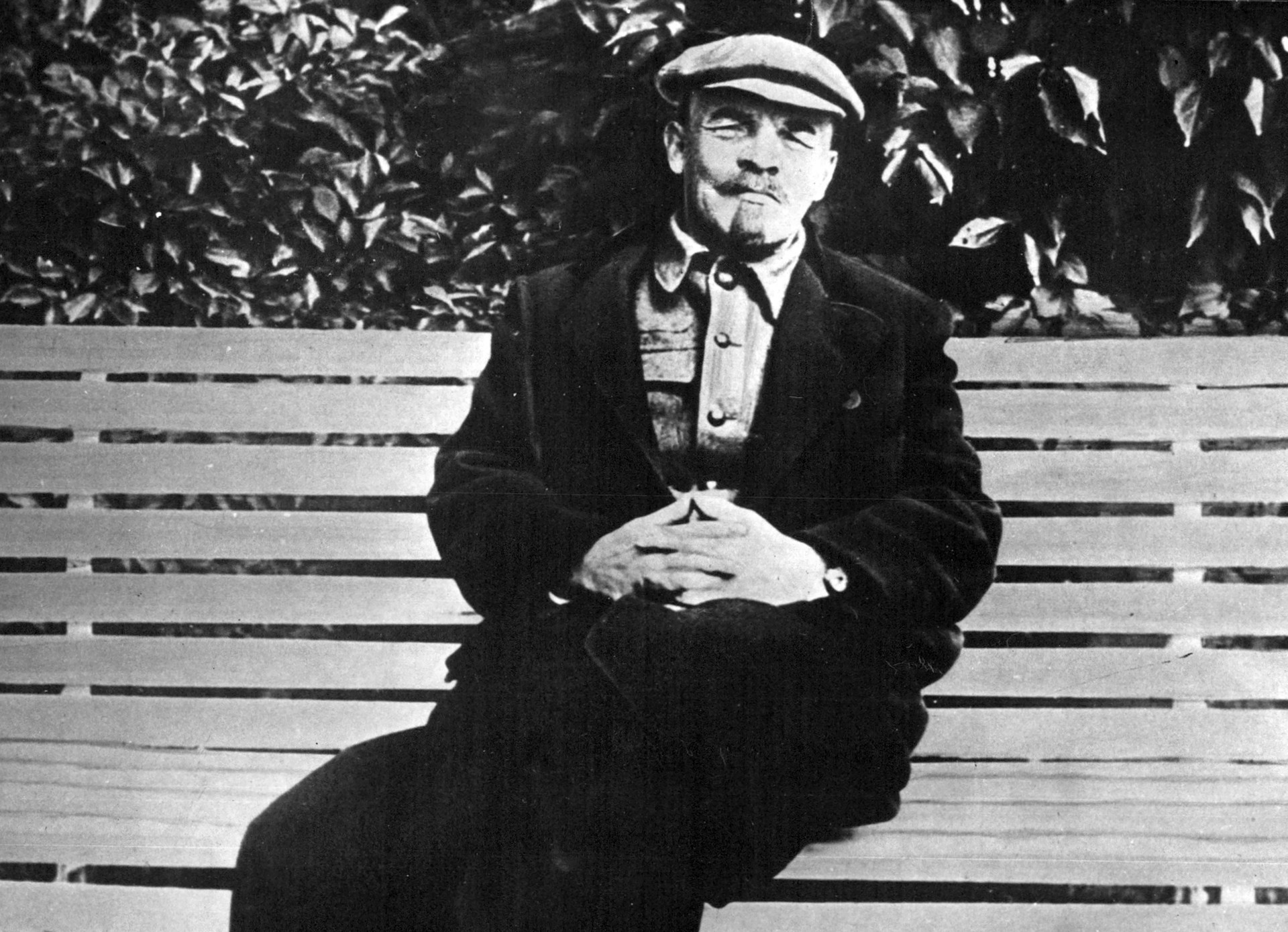 Retrato de Vladimir Lênin em 1922, dois anos antes de sua morte
