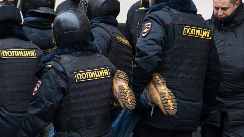 Russian police officers