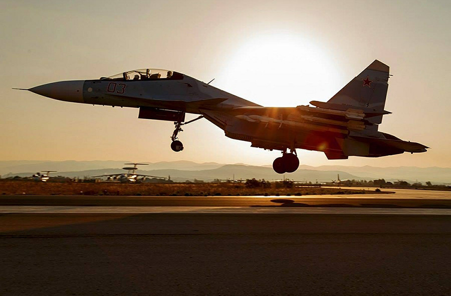 Jet tempur Sukhoi Su-30SM