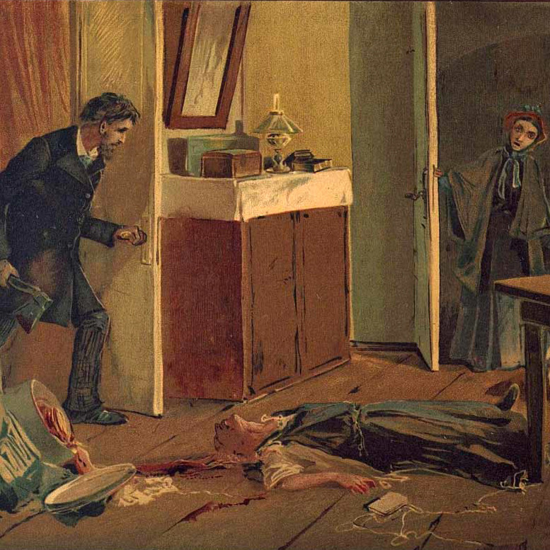 Rodion Raskolnikov grapples with the question of whether or not he’s “a trembling creature,” and “has the right” to kill.