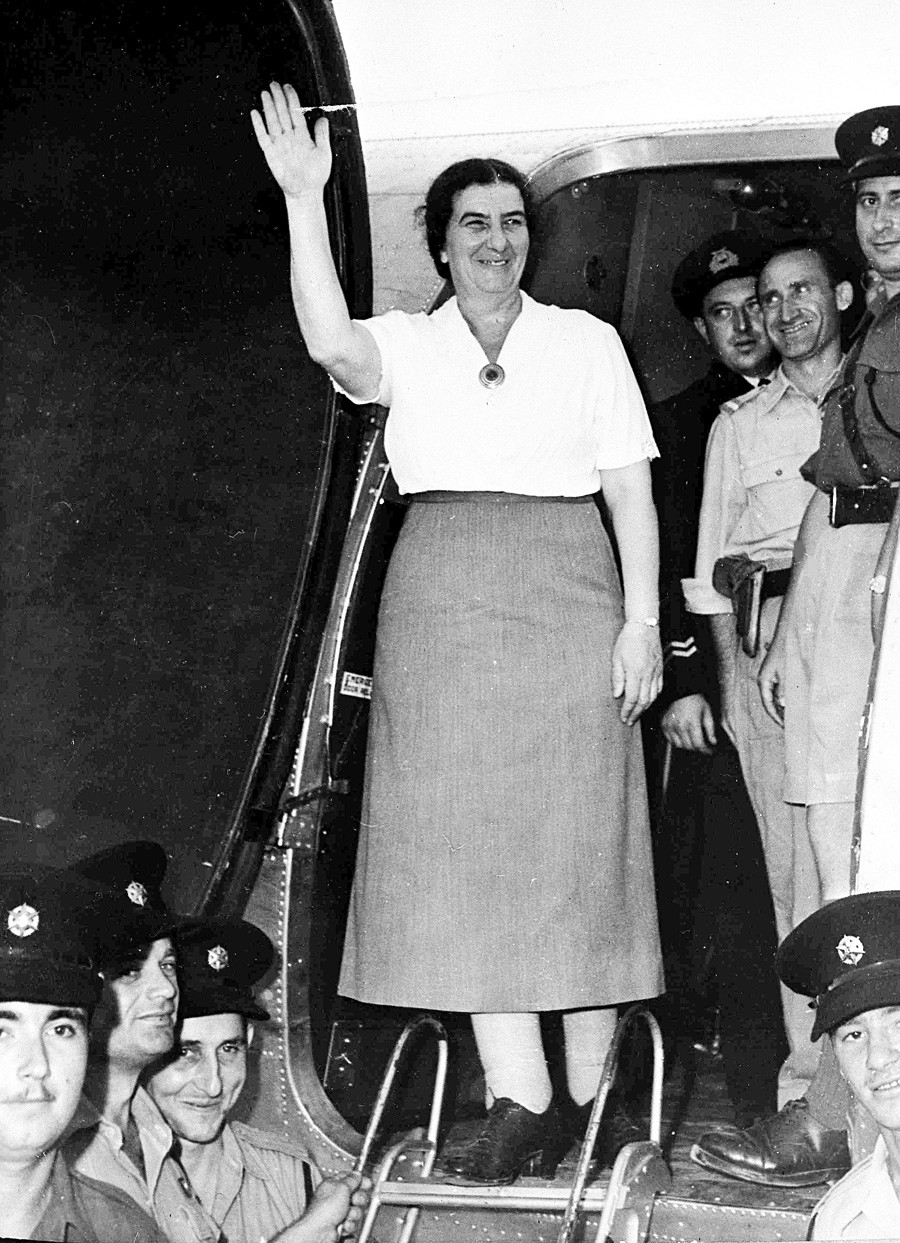 Голда Меир је била прва амбасадорка Израела у Совјетском Савезу. 