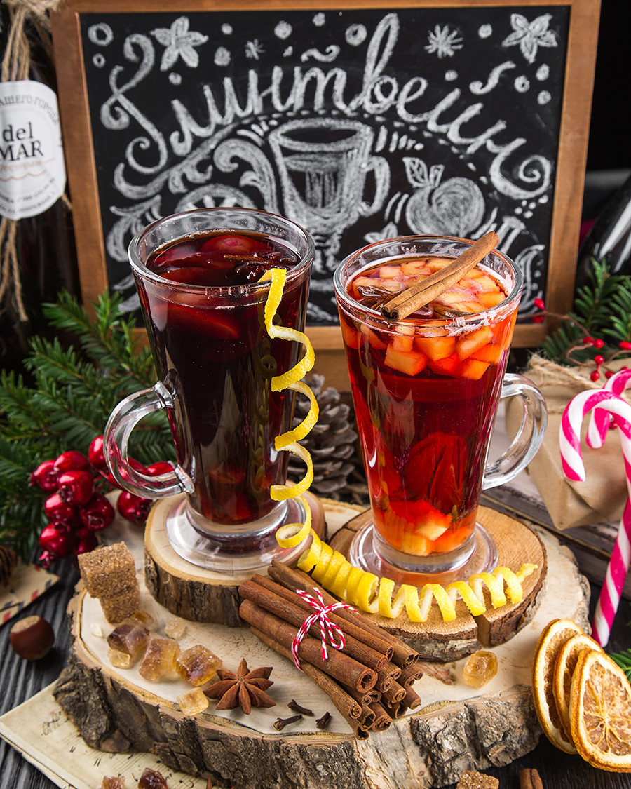 Mulled wine available on all the city's cafes and Christmas markets 