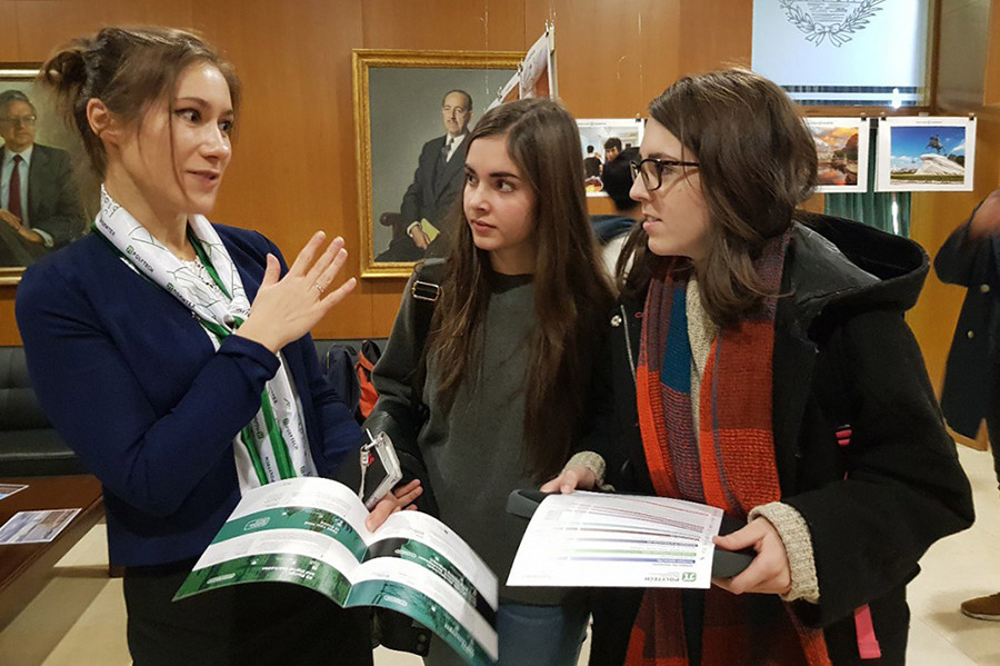 You can attend any of the events that SPbPU holds around the world to promote the Russian language