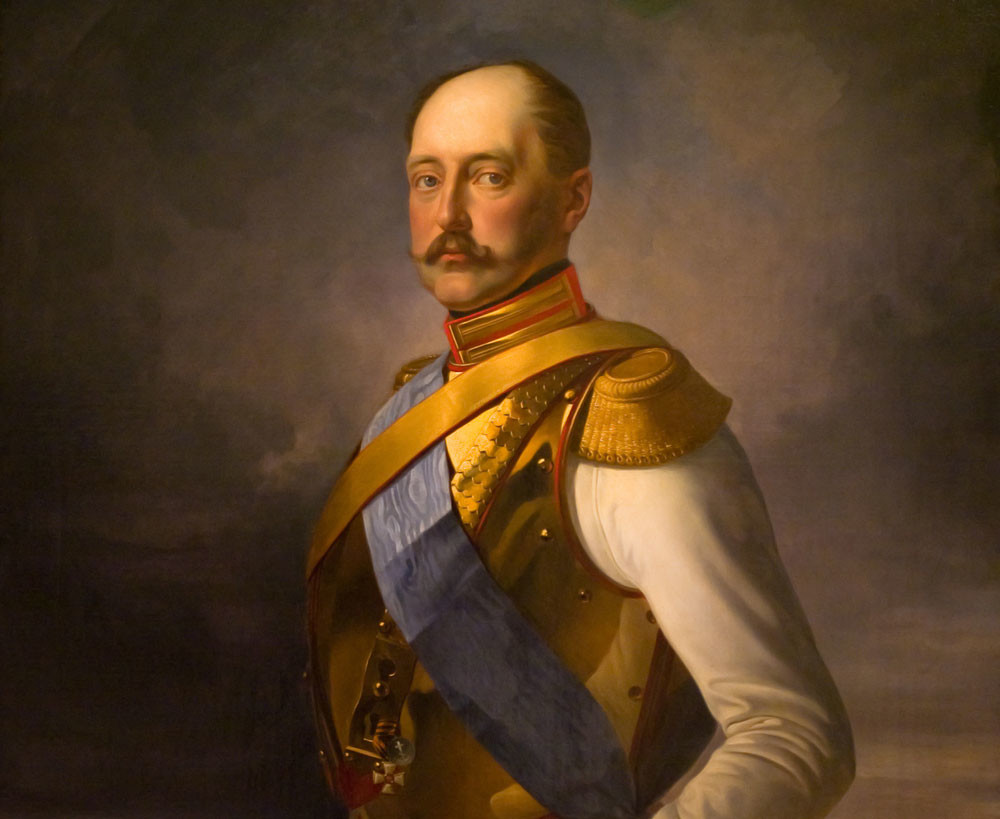 Porträt Nikolais I. von Wladimir Swertschkow