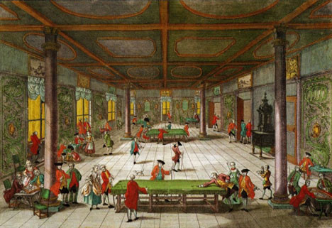 Peter's eighteenth century and cueist game