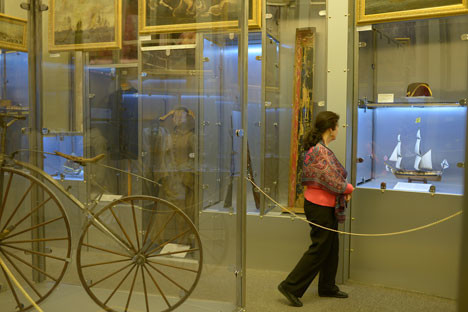 Alexander II’s first bicycle at the exhibition in Sochi