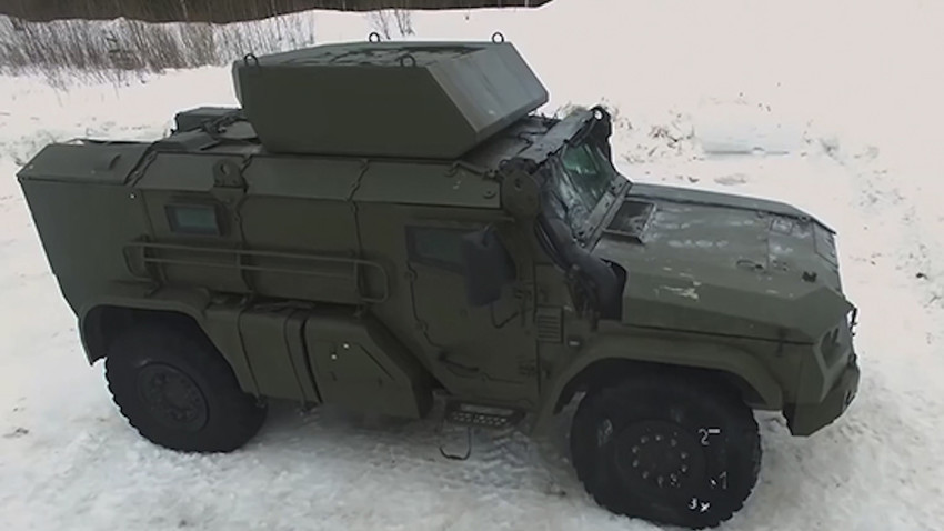 Foto prototipe Typhoon VDV.