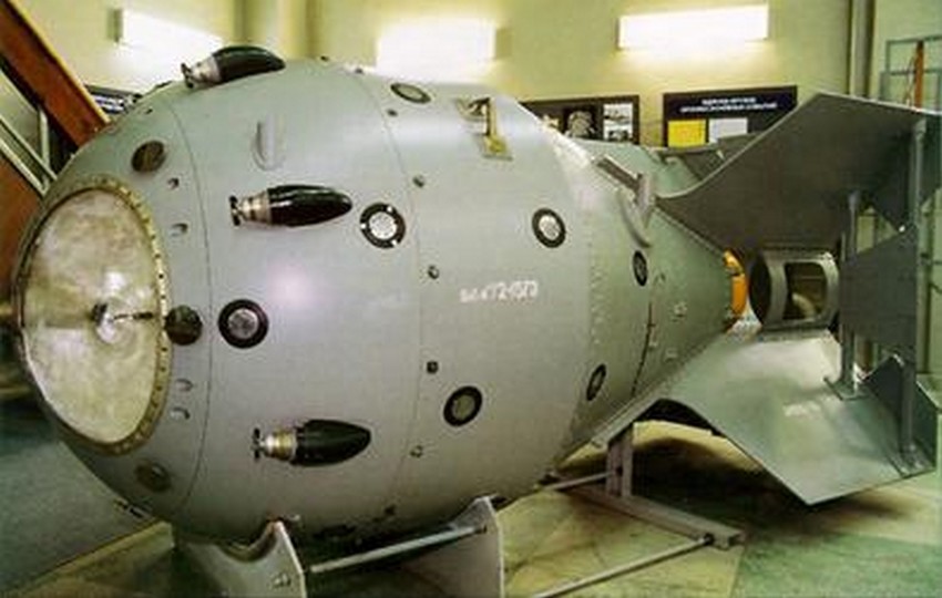 Prva sovjetska atomska bomba, RDS-1.