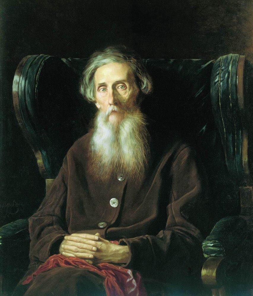 Porträt W. Dal von Wassilij Perow, 1872
