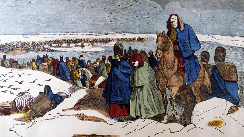 Napoleonova Velika armija se povlači iz Rusije preko rijeke Berezine, 26.-28. studenog 1812.